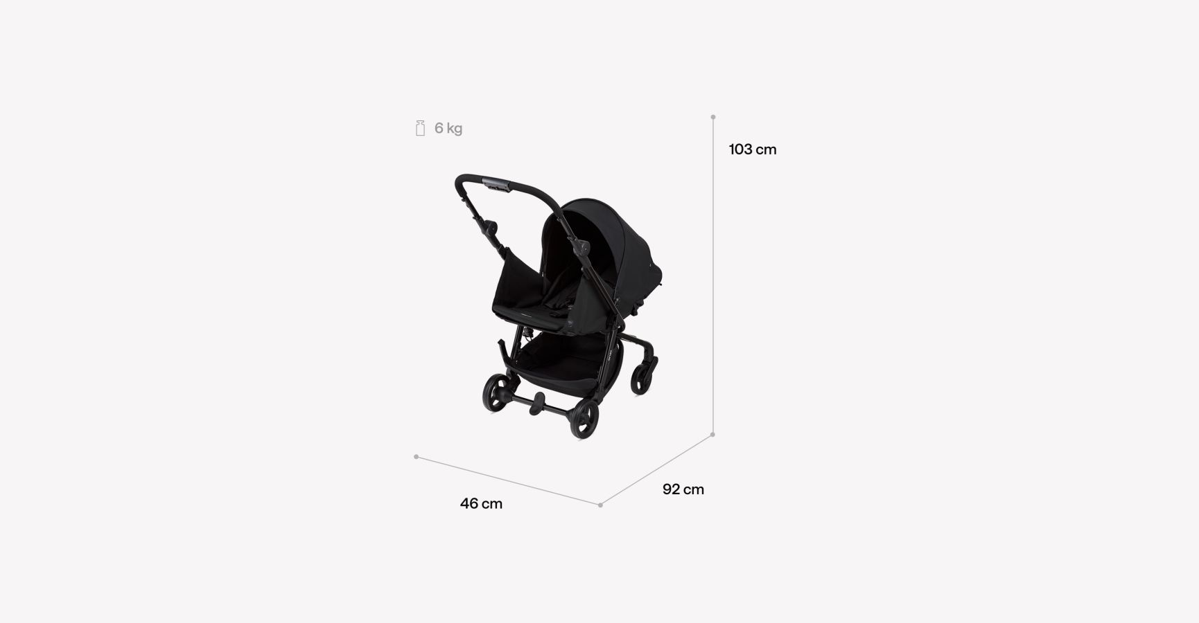 Коляска ANEX AIR-Z (Az-01) storm Коляска ANEX AIR-Z (Az-01) storm